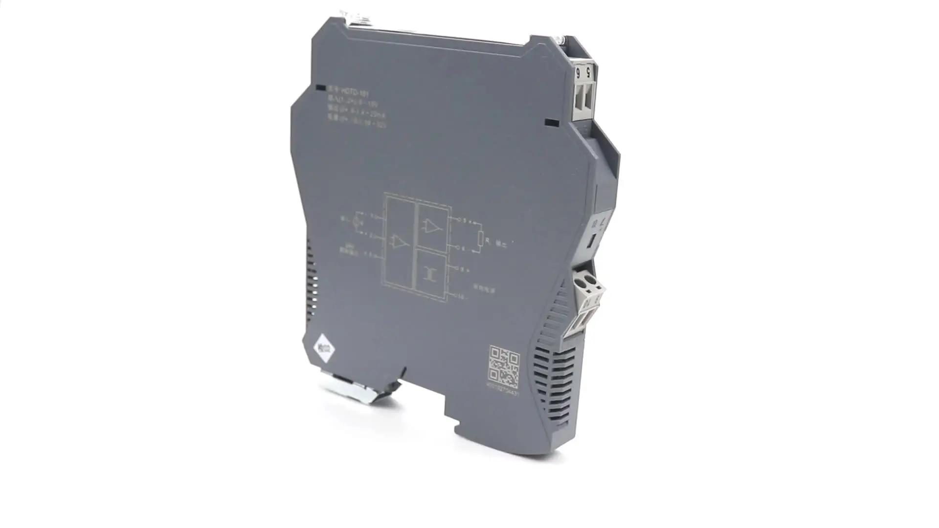 

4-20ma 0-10v input temperature analog signal isolator indicating transmitter