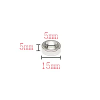 51015203050pcs 15x5 4 disc search magnet 155 mm hole 5 mm round countersunk permanent neodymium magnet 15x5 4mm n35 155 5