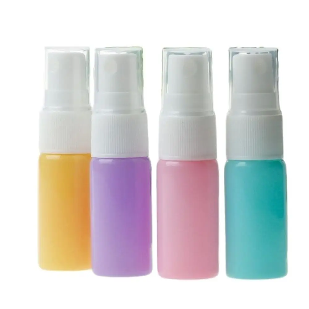 

10ml Glass spray bottles White cap Empty perfume Bottle,Pink,Blue,Purple,Refillable atomizer vials,Cosmetic packing container