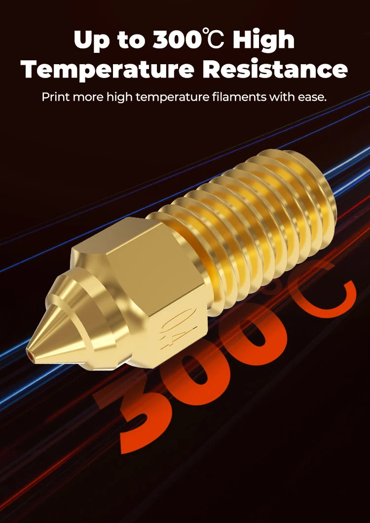 Латунные сопла для 3D-принтера Ender 3 V3 SE/5S1/Ender7 8 шт