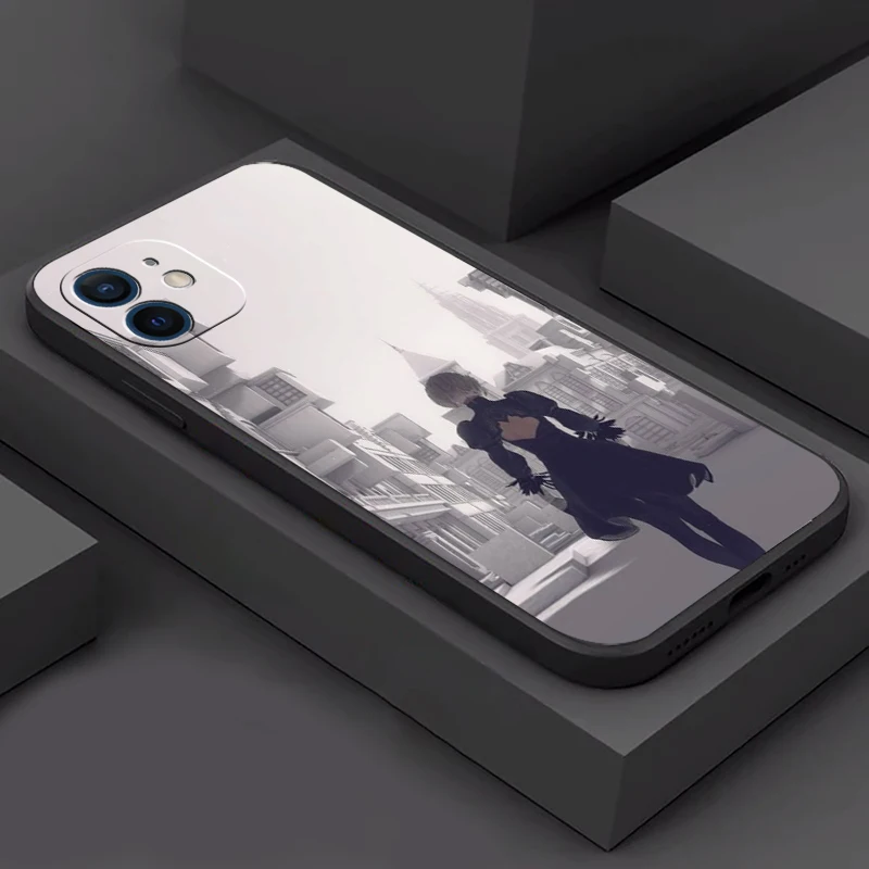 

Funda Phone Case For iPhone 11 13 12 Pro Max 12 13 Mini X XR XS MAX SE 2020 7 8 6s Plus Celular Soft Shell Black Original