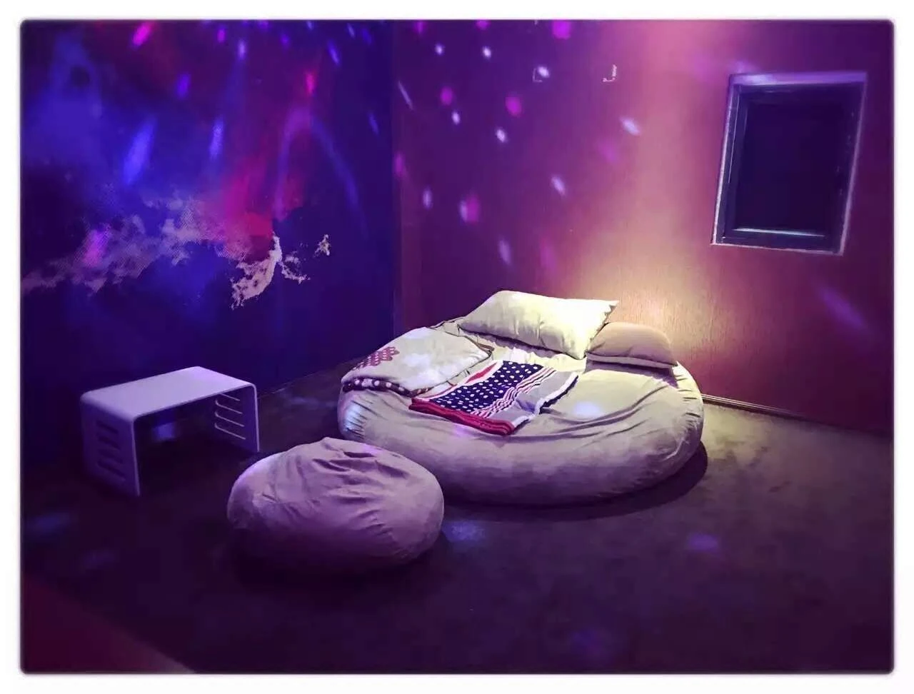 Татами двойной ленивый диван большая пара спальня Круглый человеческий дом для