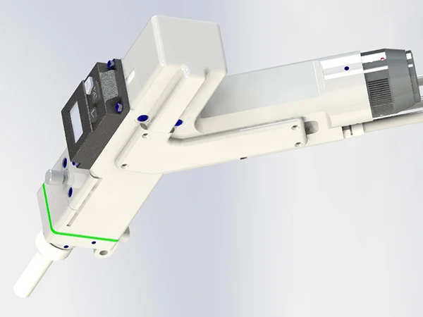 Сварочная головка Au3Lech HW970 3 в 1 для волоконно-лазерного сварочного аппарата
