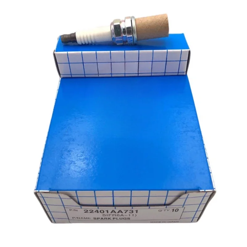 4/6 шт. 22401-AA731 SIFR6A11 иридиевая Свеча зажигания для Subaru Legacy Outback 10-12 2.5L 22401 AA731 SILFR6A-11