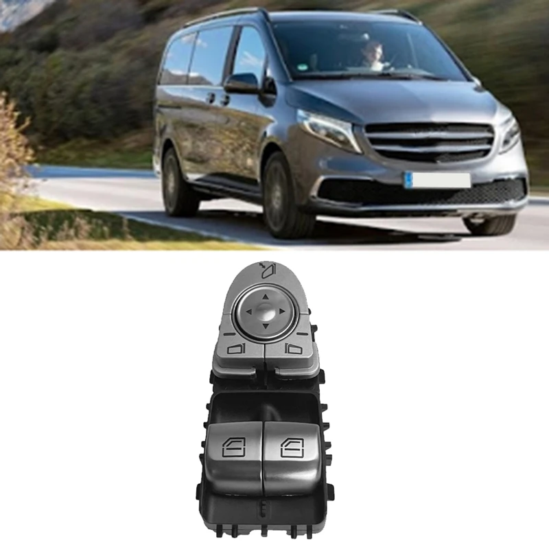 Car Electric Power Master Window Glass Lift Switch 2059057011 For Mercedes Benz V Class V260 16-22 Accessories LHD