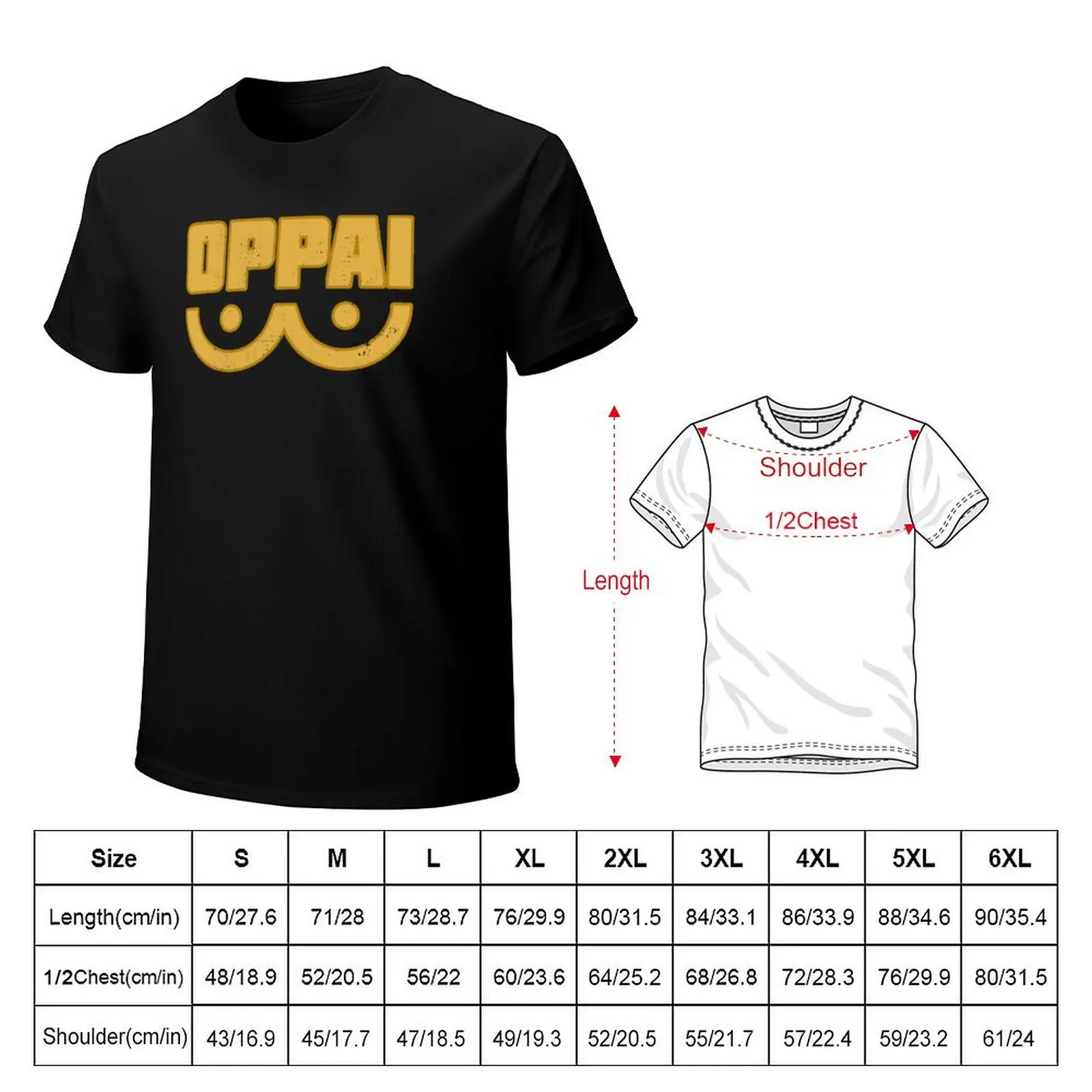 Фото Футболка Oppai с эффектом потертости, больших размеров, легкая. №2