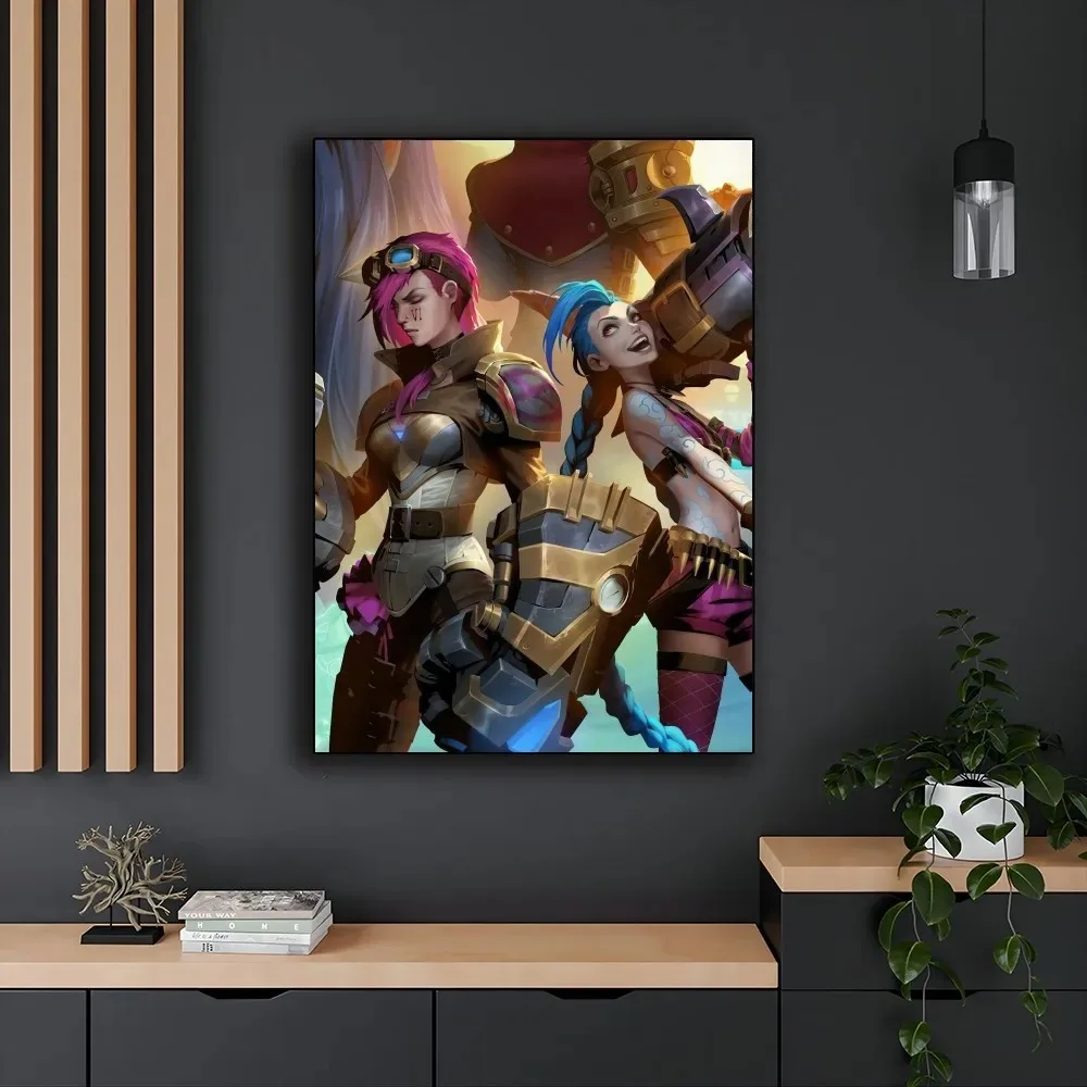 Постер из Лиги Легенд J- JinxVi