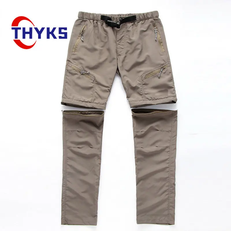 

2023 Summer Outdoor Climbing Quick Dry Men Pants Detachable Waterproof Breathable Tactical Trousers Casual Jogging Hiking Pants