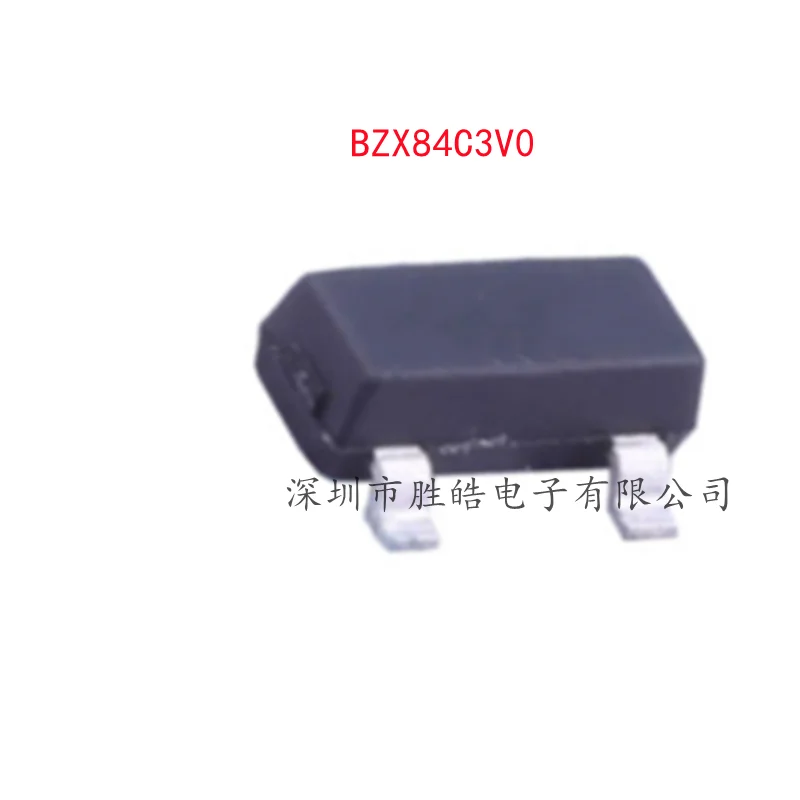 

(100PCS) NEW BZX84C3V0 84C3V0 Screen Printing 13 Voltage Regulator Diode 3V SOT-23 BZX84C3V0 Integrated Circuit