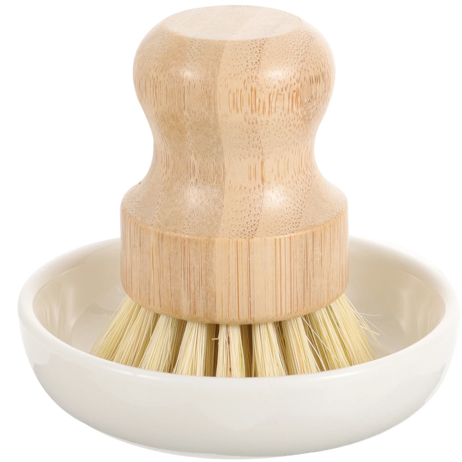 

Kitchen Cleaning Brush Cookware Electric Scrubber Bamboo Ceramics Wood Handle Palm Brushes Wisely