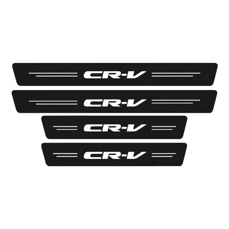 

Car Door Threshold Sill Sticker For Honda CRV CR V 2 3 4 5 2006 2007 2008 2009 2010 2011 2012 2013 2014 2015 2016 Accessories C