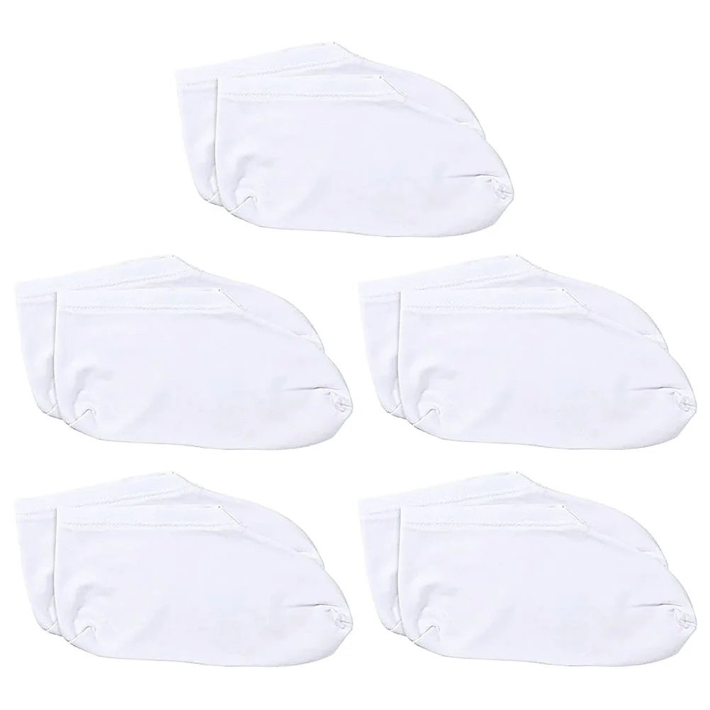 

5 Pairs Moisturizing Socks Lotion Absorbing Socks Foot Care Socks for Men
