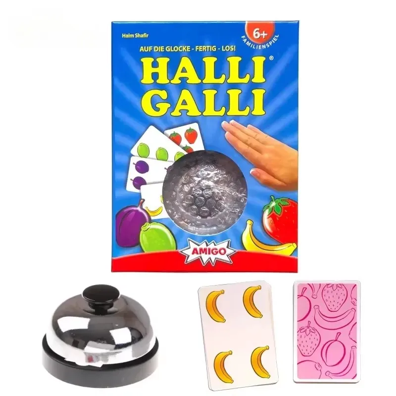 Halli Galli Настольная Игра Быстрое Реагирование Семейный Отдых Искусственная