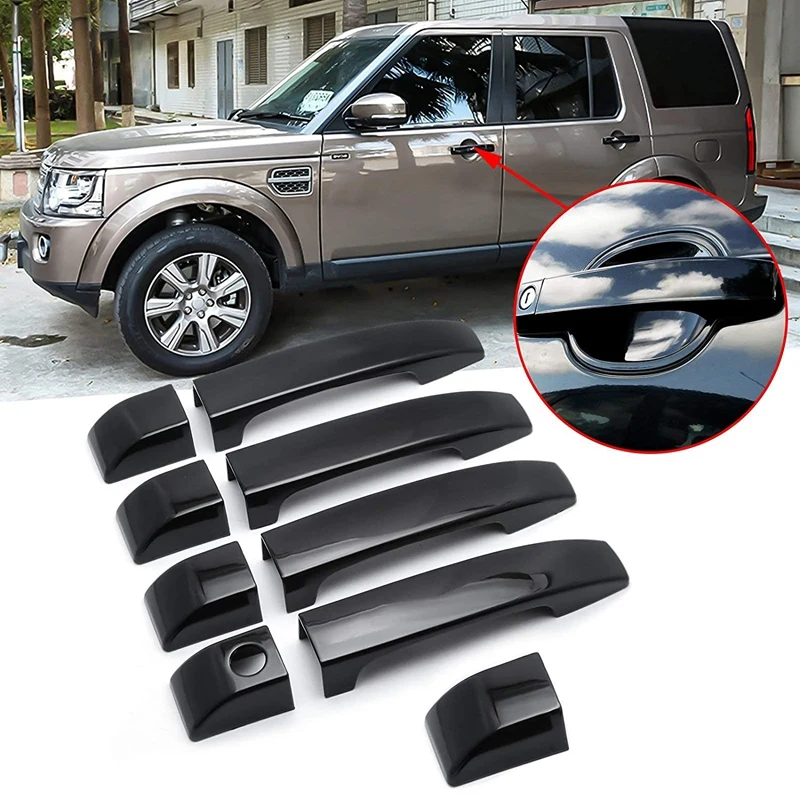 

9 шт., декоративная крышка для дверной ручки Land Rover L322 2002-2012