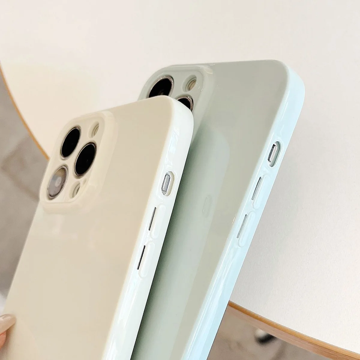 Silicone Phone Case For iPhone 13 Pro Max Funda 16 15 14 12 Plus 16promaxax 15promax Protective Bumper Cover