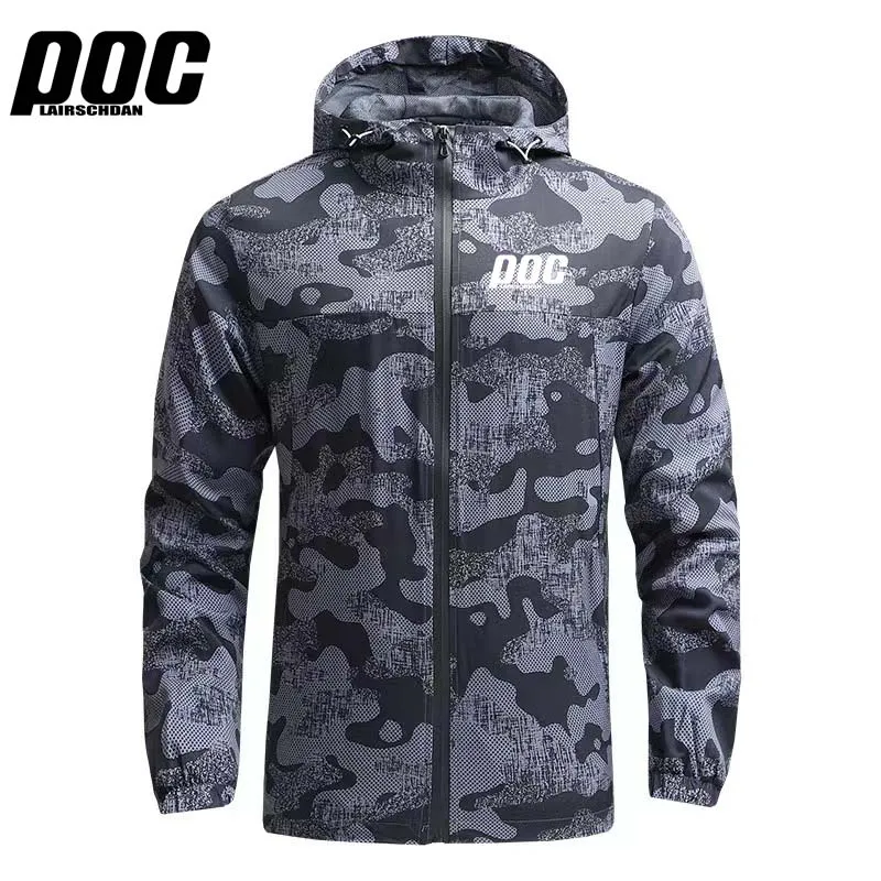 LairschDan POC водонепроницаемая куртка для мужчин MTB ветровка с капюшоном велосипед