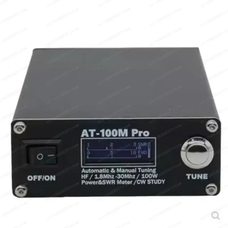 Фото AT-100M Pro HF автоматический/ручной антенный тюнер – встроенный измеритель КСВ/мощности, 100 Вт, 1.8-30 МГц для КВ-трансиверов №3