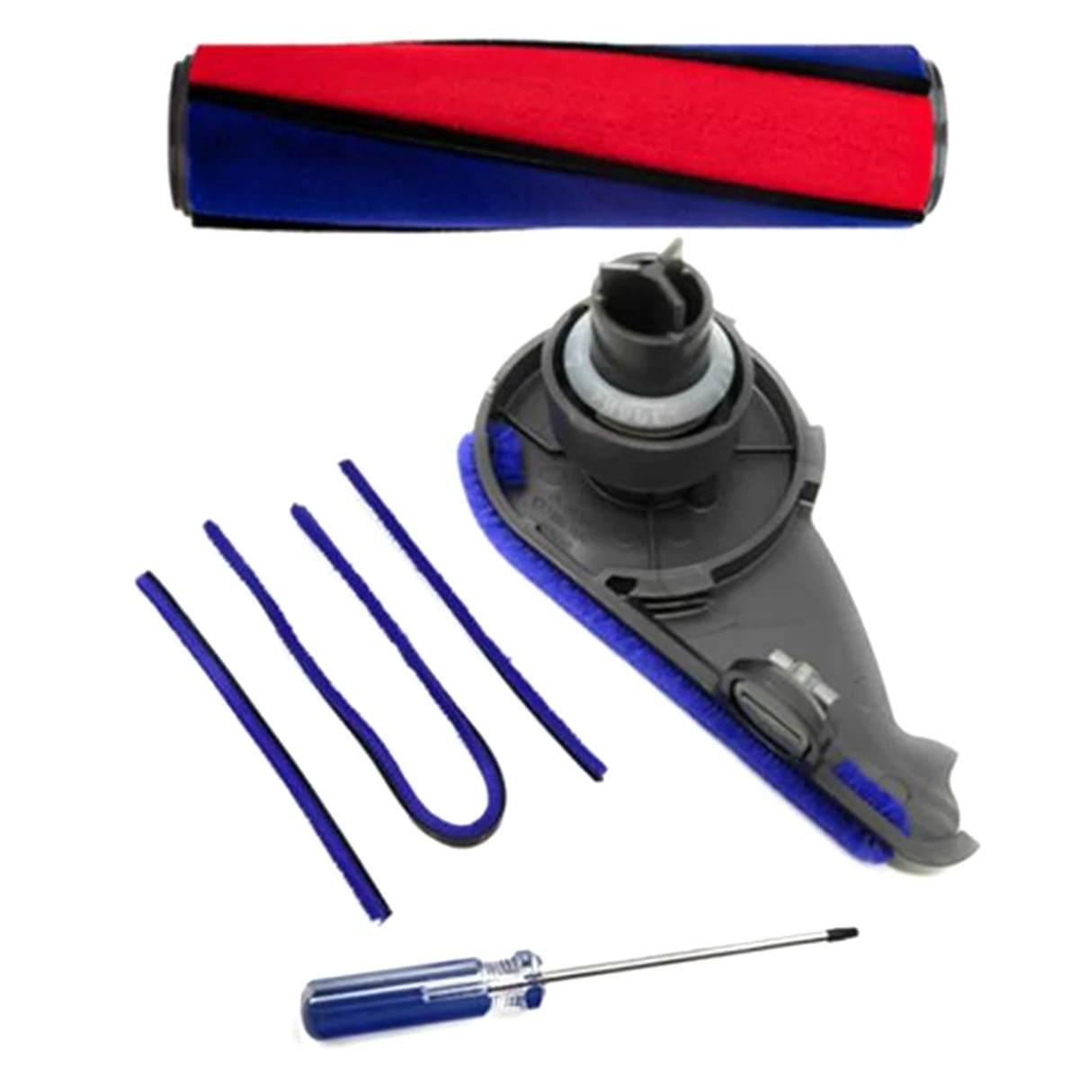 

Roller Brush Bar End Cap Cover Soft Plush Strips for Dyson V6 V7 V8 V10 V11 Vacuum Cleaner End Cap Side Replacement Part