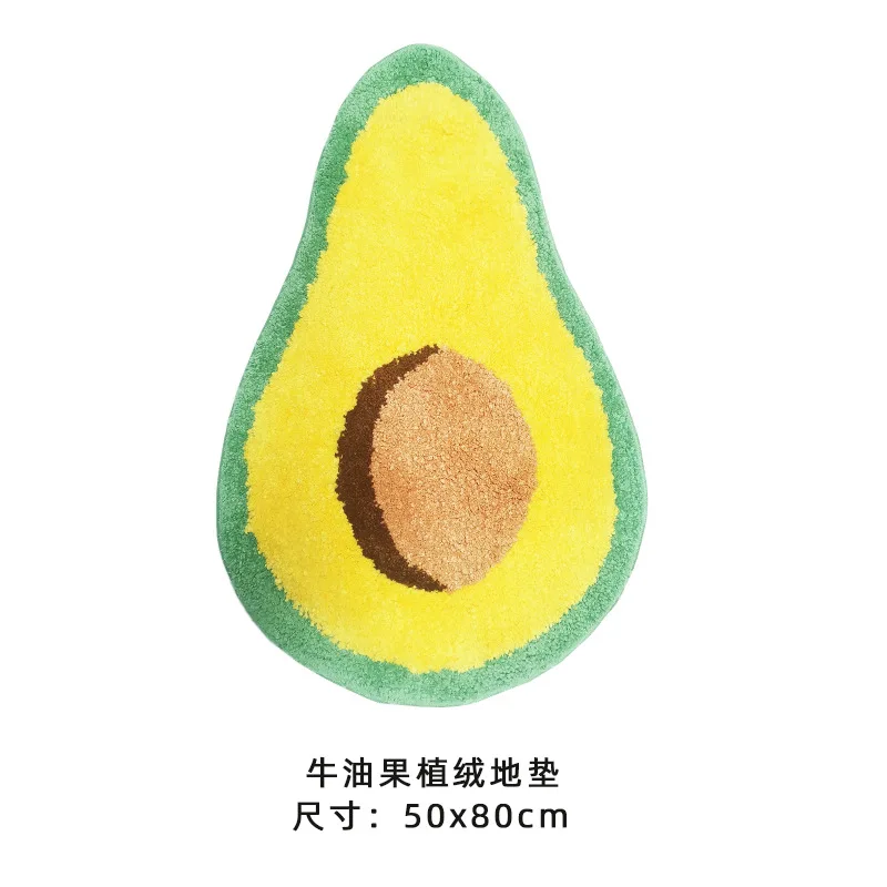 

bathroom anti-skid mat, bedroom absorbent Fruit cartoon pineapple