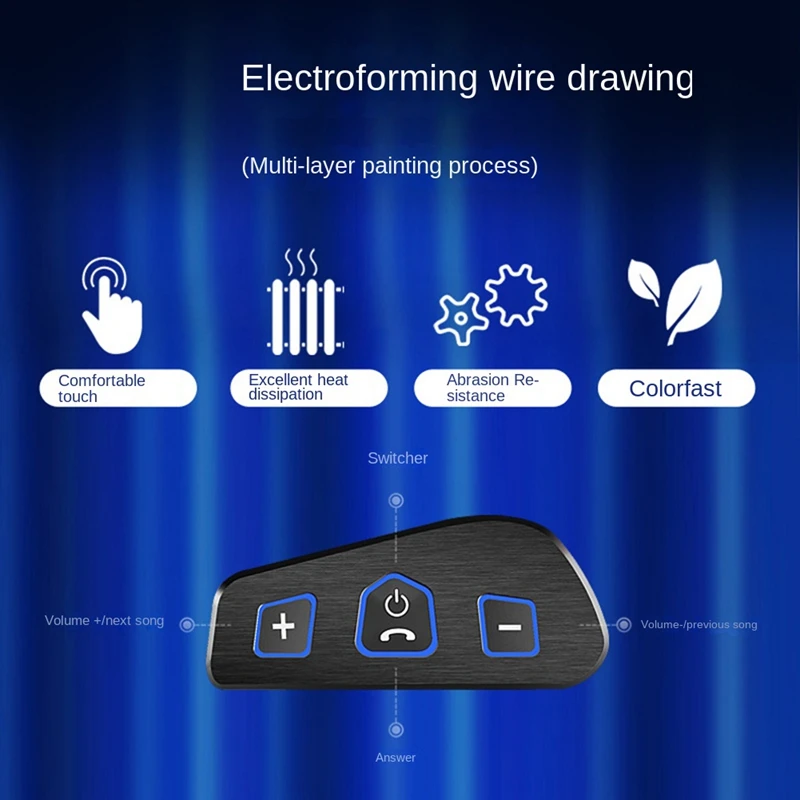 

Bluetooth-гарнитура Z18 мотоциклетная с шумоподавлением и микрофоном, 1100 мА · ч