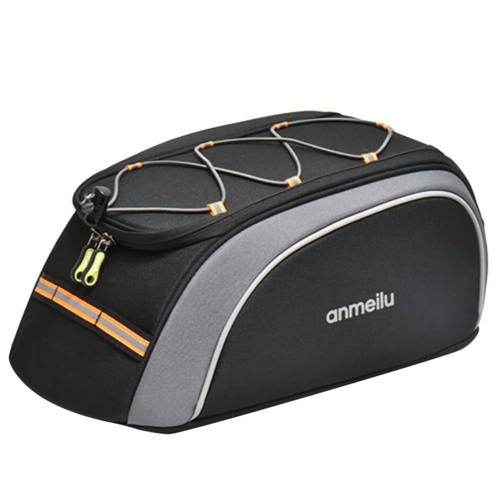 

8L Bike Rack Bag Trunk Bag Reflective Bike Tail Bag Cycling Bag Cycling Wedge Pack for Mountain Road Bike Folding Bike