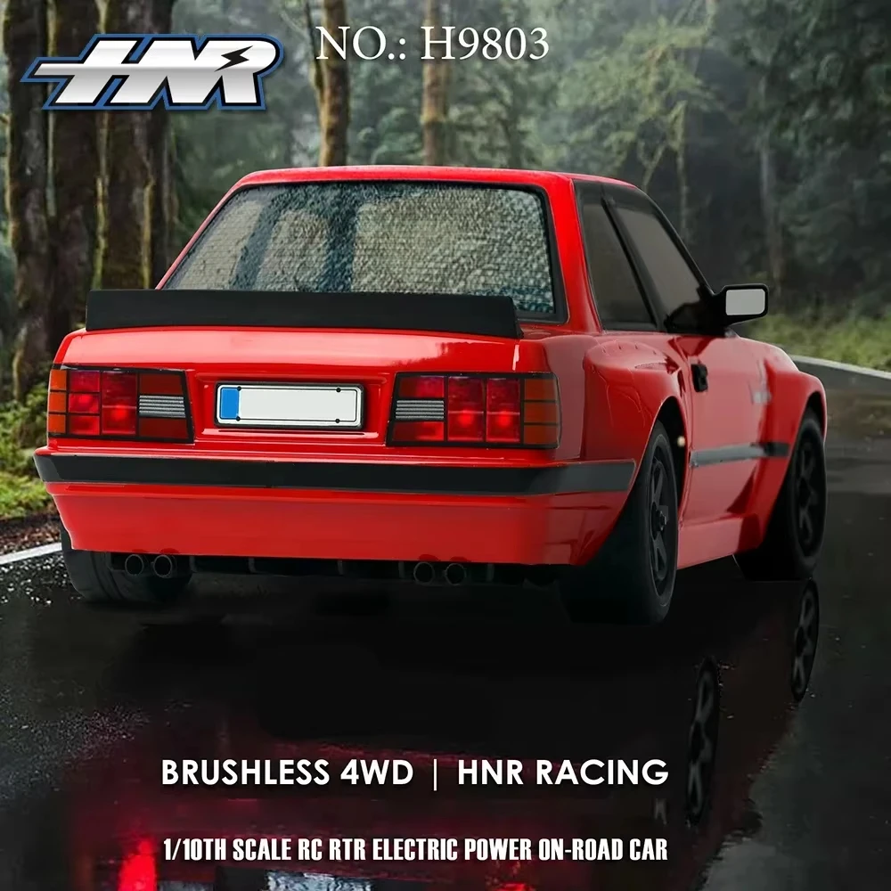 Фото Радиоуправляемая модель автомобиля HNR Werewolf H9803 4WD Brushless RTR 1/10, электрическая, для гонок по шоссе/дрифта, игрушка для взрослых и детей №4