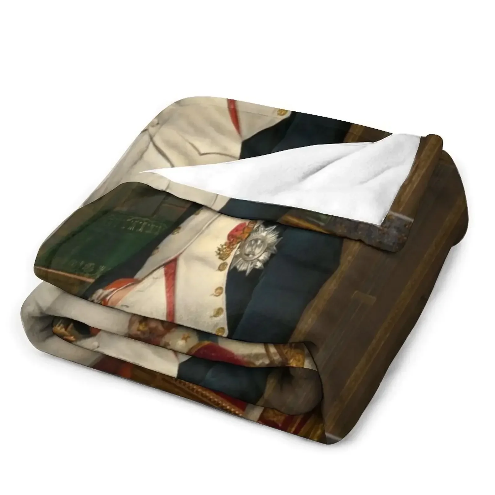 Фланелевое одеяло The Emperor Napoleon by Jacques-Louis David