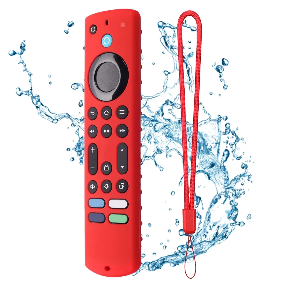 Мягкий чехол для пульта дистанционного управления Amazon Fire TV Stick 4k Max силиконовый с