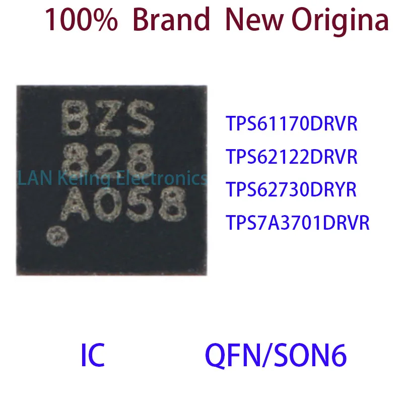 

TPS61170DRVR TPS62122DRVR TPS62730DRYR TPS7A3701DRVR 100% Brand New Original IC QFN/SON6