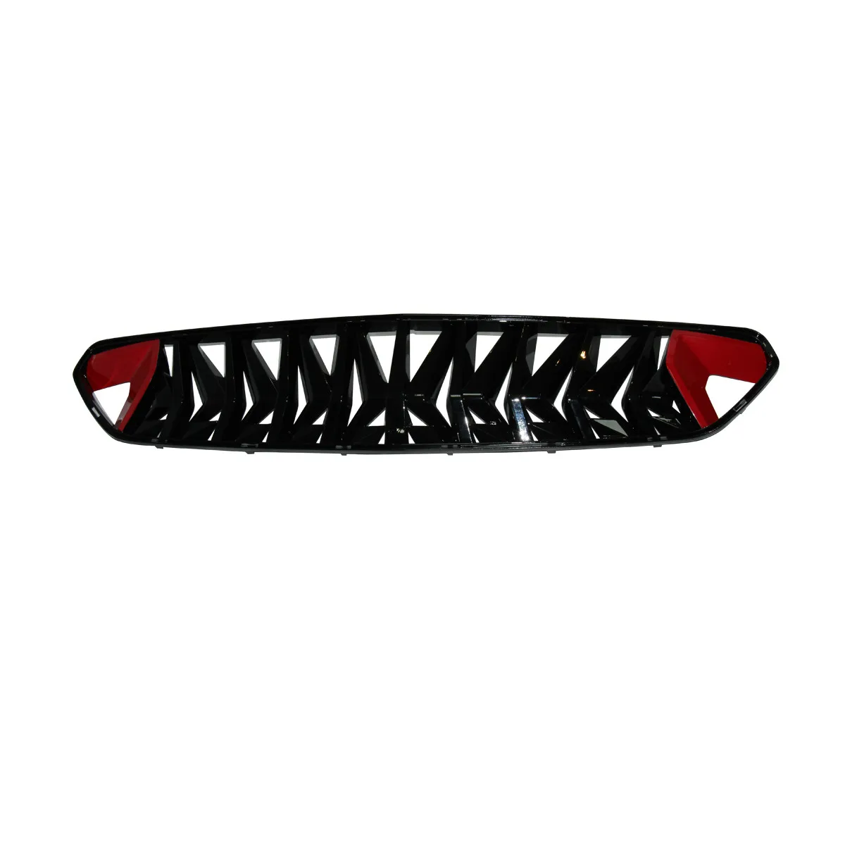 

Red Black ABS Material Car Front Grill For Fd Mustang 2014 - 2017 Front Bumper Grille