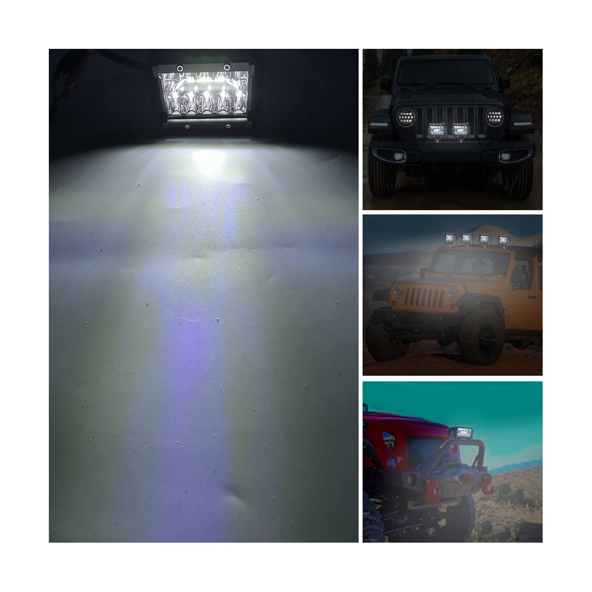4-дюймовый фонарь для внедорожника водонепроницаемый противотуманный