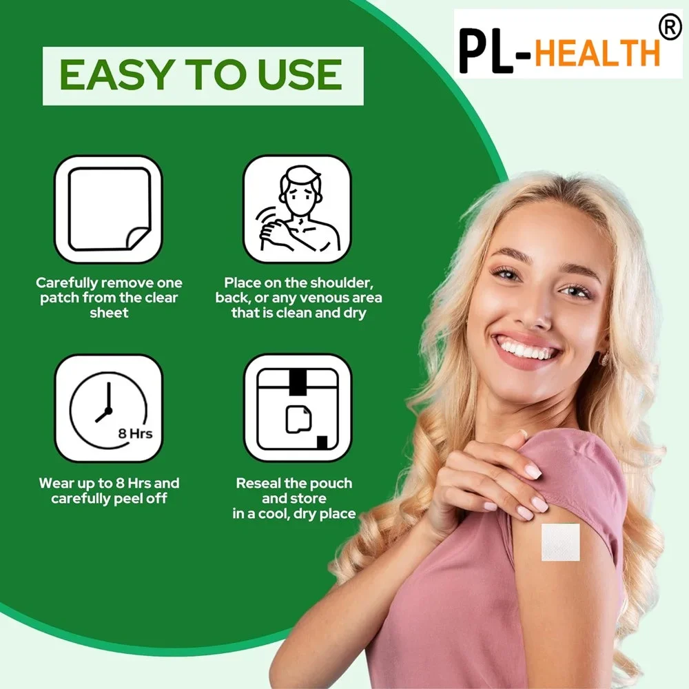 Прозрачные пластыри Hormone Balance для снятия усталости качелей на настроение