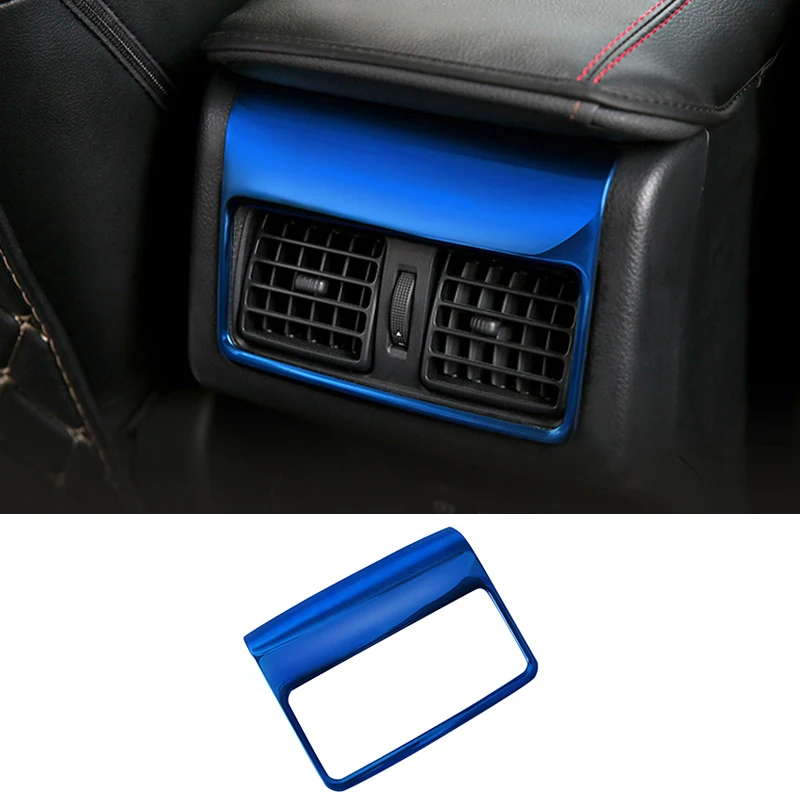 

For Toyota Camry 18-19 Stainless Rear Air Vent Outlet Panel Decorate Cover Trim Car Interior Supplies