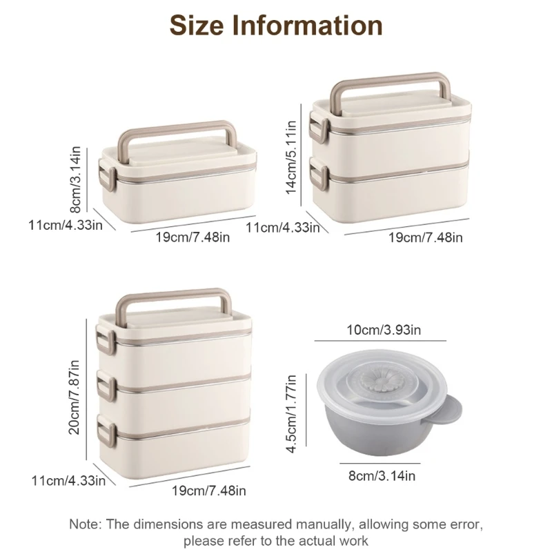 2024 Новый ланч-бокс герметичная коробка для еды приготовления из нержавеющей