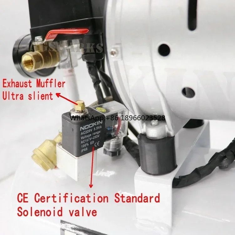 Рекламные сверхпрочные компактные портативные воздушные компрессоры AC 220 В 50 Гц