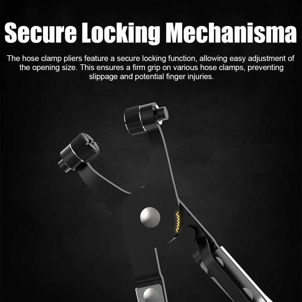 45 ° Угловые плоскогубцы для зажима шланга с плоским ремнем инструмент удаления