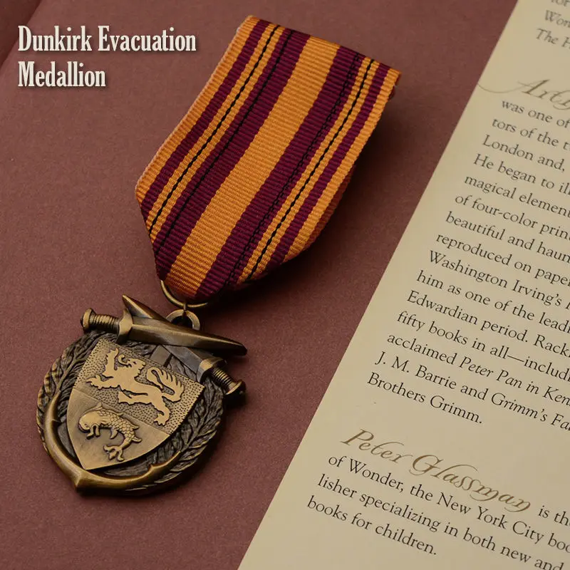 Выездная медаль Dunkirk 1940, модель модели с нагрудными значками, Реплика одежды