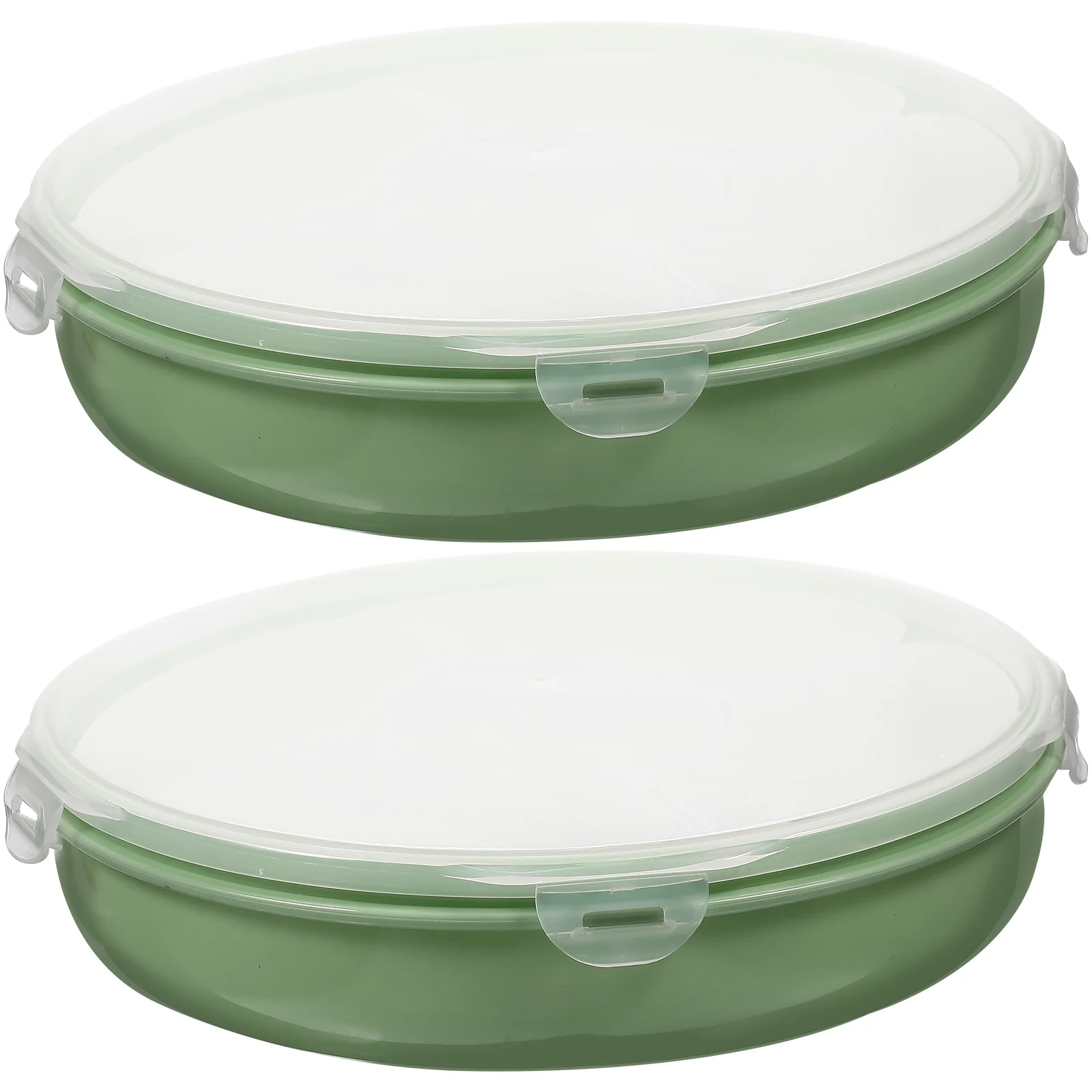 

2pcs Divided Nuts Dish Snacks Catering Trays With Lids Serving Tray With Lid Snack Tray for Table Snack House Nut