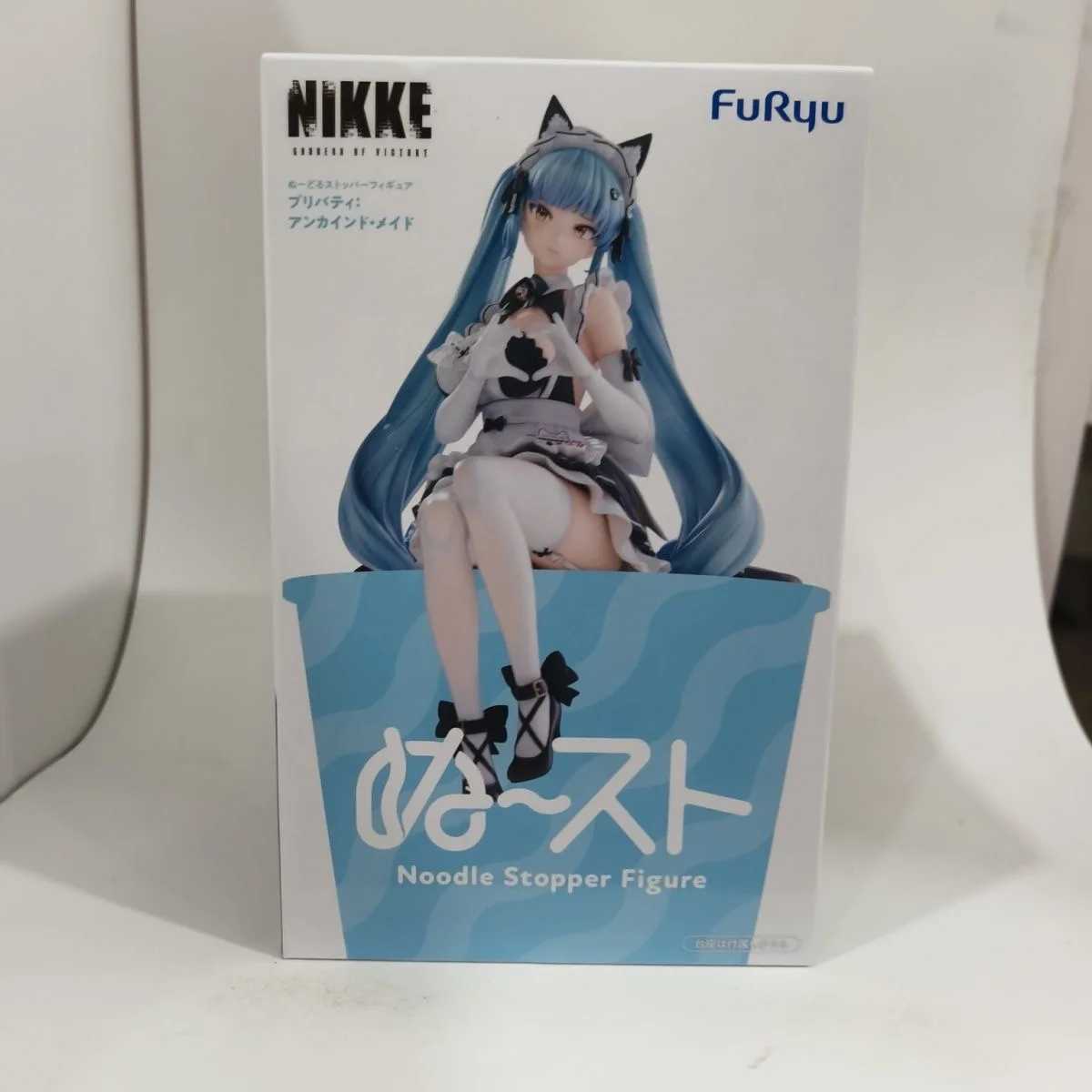 Фото В наличии оригинальная фигурка FuRyu из аниме «Богиня Победы: Никке» — «Недоброжелательная горничная», 14 см, модель, игрушка, фигурка-подставка для лапши, подарок. №4