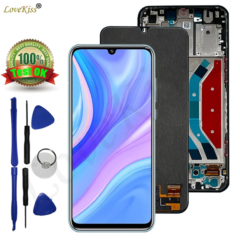 

ЖК-дисплей с сенсорным экраном и дигитайзером для Huawei Y8P