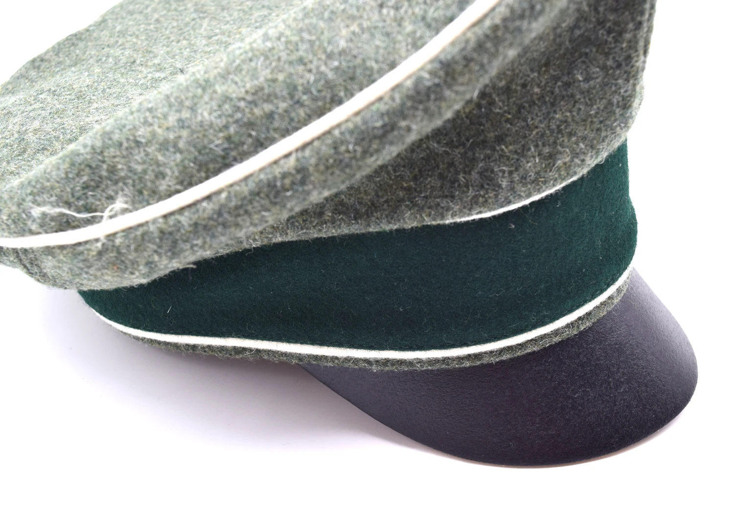 Сборная Реплика немецкий Втч дробилка поле козырек крышка зеленая шляпа стена