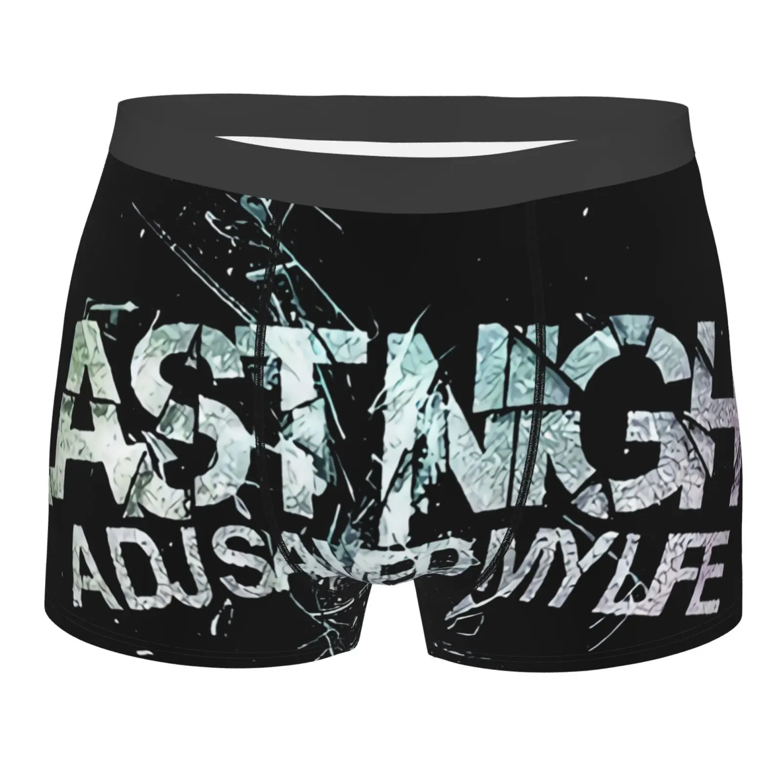 

Трусы-боксеры мужские из полиэстера, с мешочком для спасения My Life