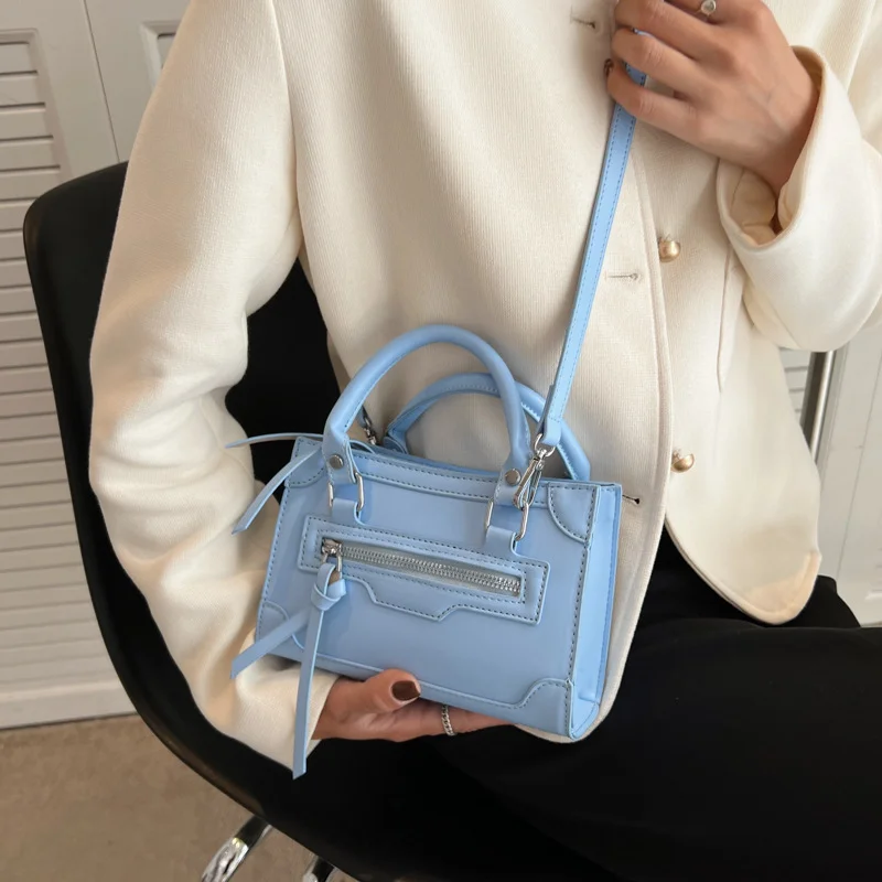 Women's Retro Fashion Handheld Crossbody Bags for Women Handle Luxury One Shoulder Small Square Underarm Bolsa Feminina Handbags