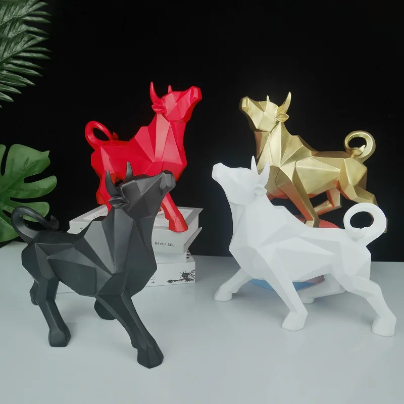 

Niu Zhuan Qian Kun furnishings home living room comfortable office bullish creative decorative gifts