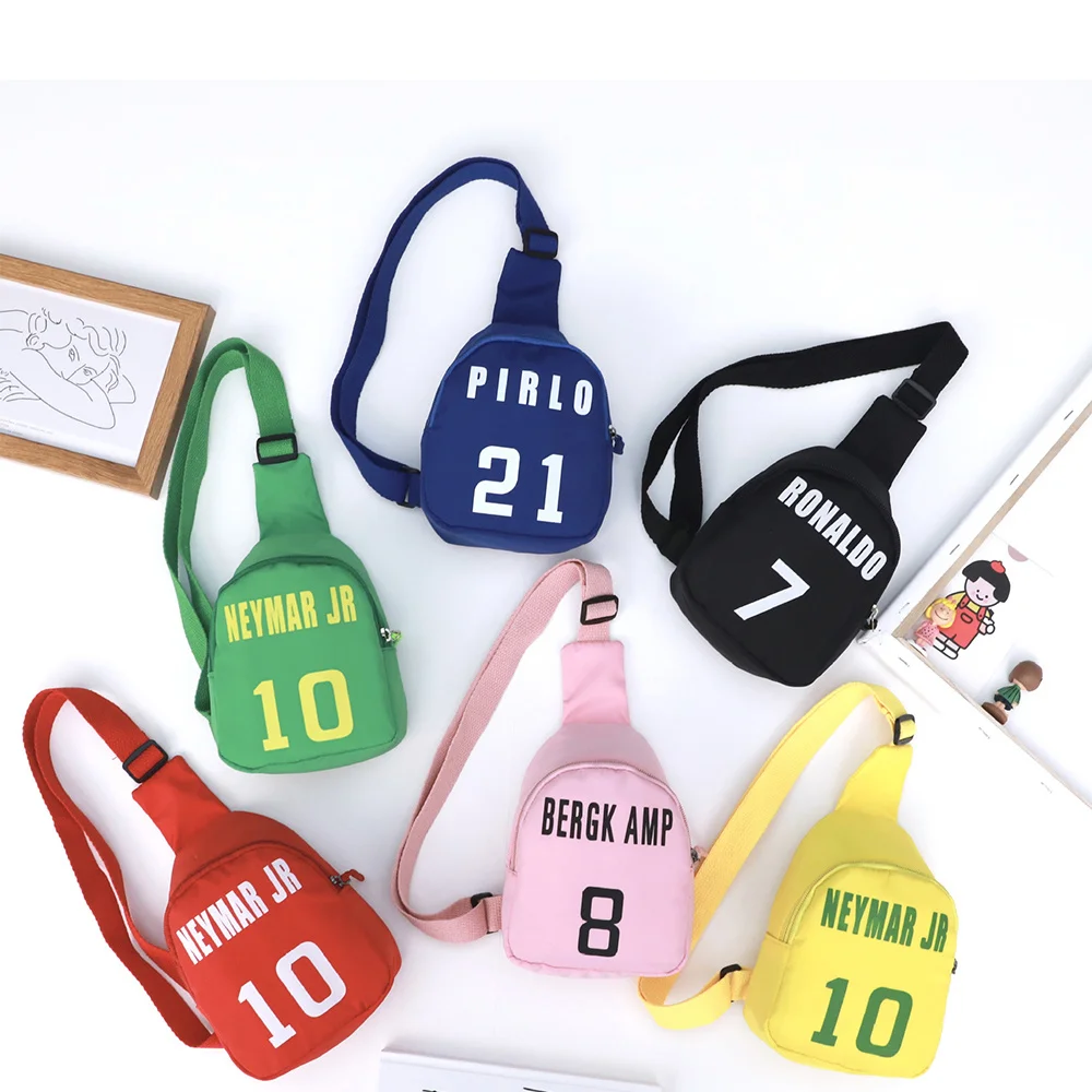 

Children's sports bag, leisure bag, fashionable men's and women's bag, children's chest bag, digital printing bag