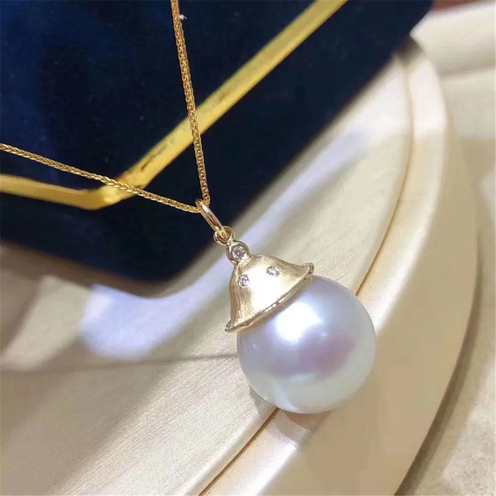 

DIY pearl accessories 925 silver fashion concealer natural pearl pendant empty support female suitable for inlaying 9-12mm beads