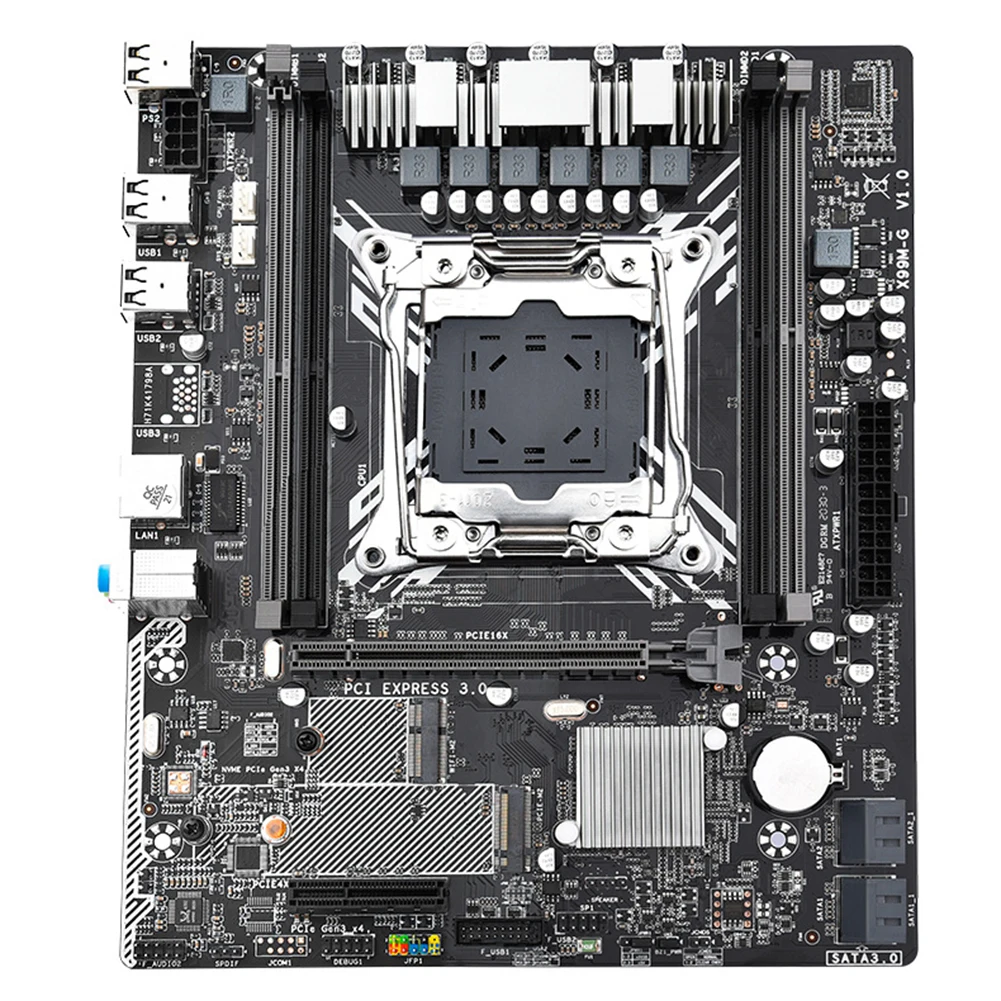 

X99M-G LGA 2011-3 Motherboard Support NVME M.2 WIFI USB3.0 SATA 3.0 E5-2011V3/V4 CPU And 4*DDR4 Memory Desktop PC MainBoard