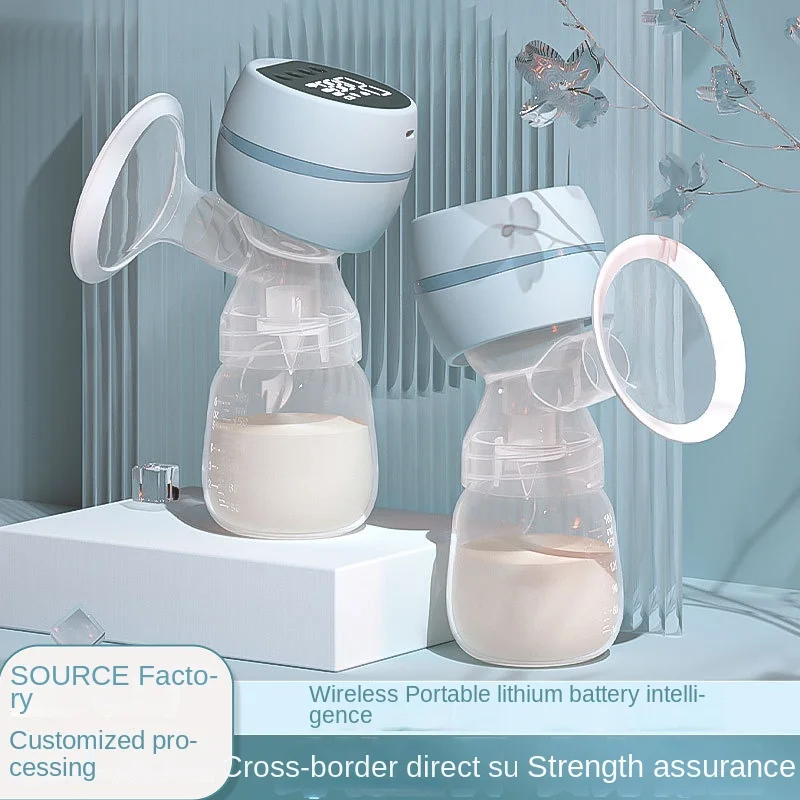 

Electric Breast Milk Extractor Intelligent All-In-One Full-Automatic Large Suction Massage Painless Silent Electric Breast Pump