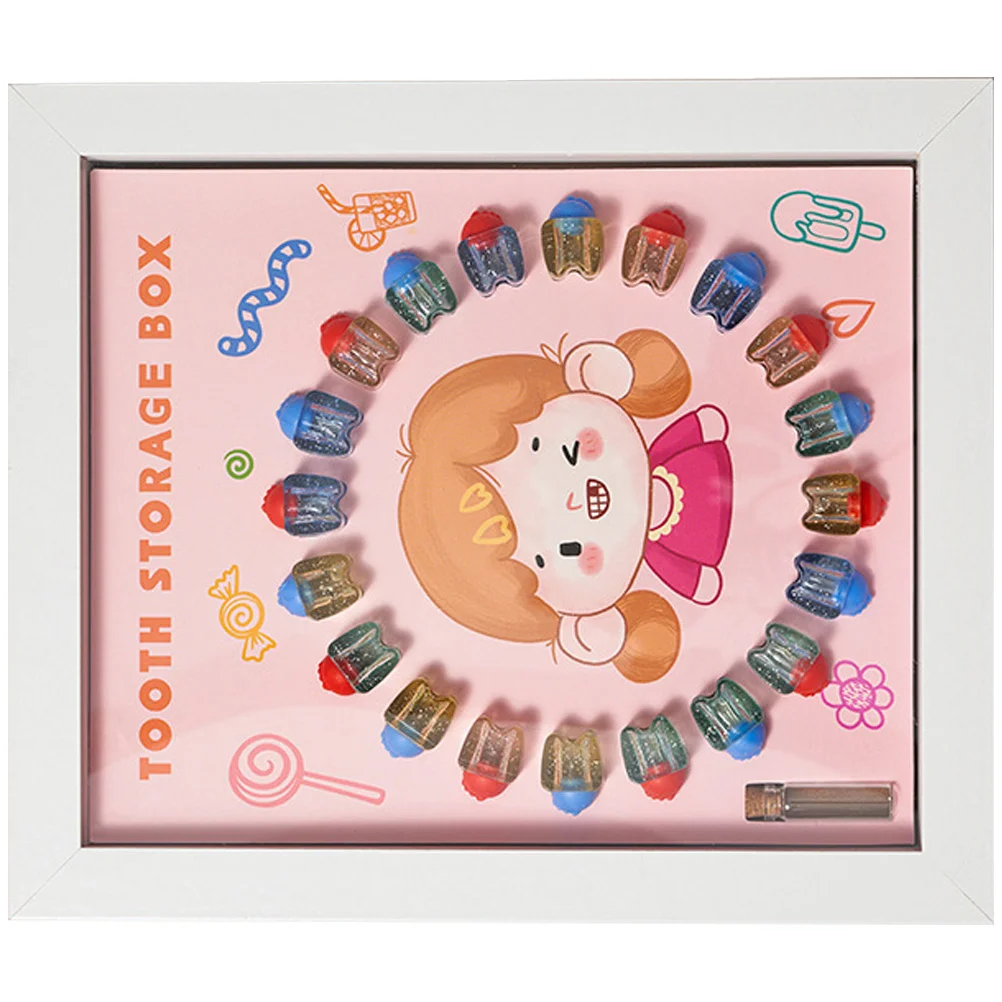 Коробка для хранения молочных зубов защита детей подарок детские сказочные