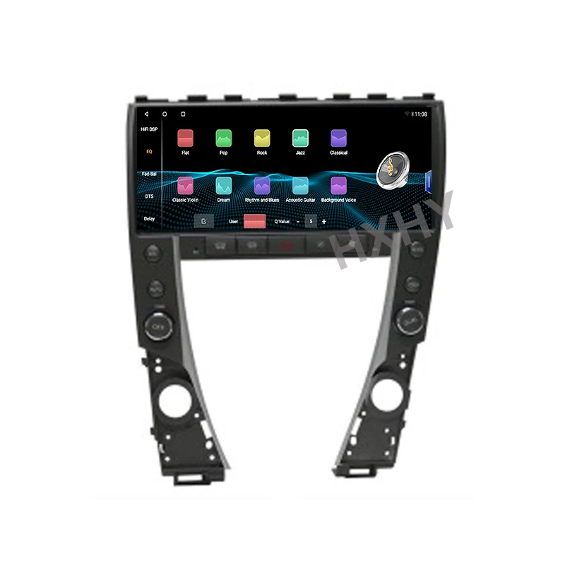 Автомобильный видеоплеер Qualcomm 8 дюйма Android Apple Carplay центральный мультимедийный